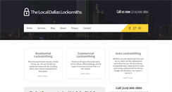 Desktop Screenshot of localdallaslocksmiths.com